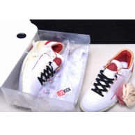 Off-White Low White Red Jordan Retro 2 DJ4375-106 SP 0805